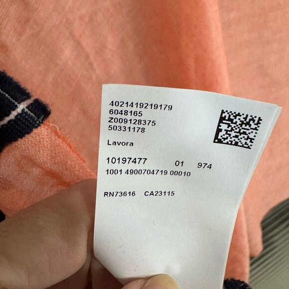 Hugo Boss Large Fringe Cotton Wool Scarf - Picture 5 of 7